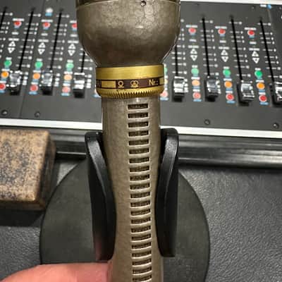 AKG D 19 Cardioid Dynamic Microphone 1960s - Gold/Gray image 14