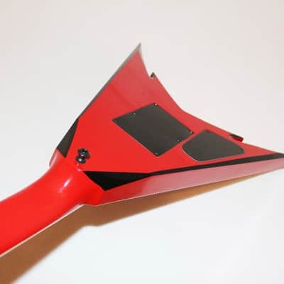 Jackson Phil Demmel PDX 2 Electric Guitar Red Black Bevels image 4