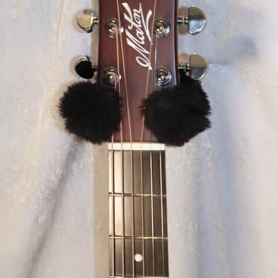 Maton EBG808TE-TSB Tommy Emmanuel Tobacco Sunburst Acoustic Electric Guitar image 9