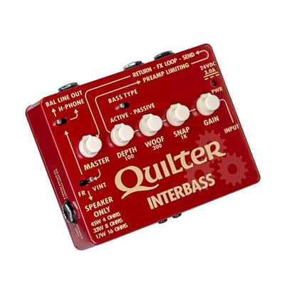 Quilter INTERBASS Pedalboard Power Amp and Direct Box 45 Watts image 7
