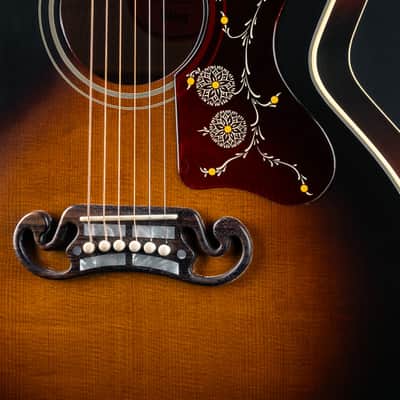 Gibson Custom 1957 SJ-200 Reissue Sunburst Flamed Maple and Torrefied Sitka Spruce VOS Super Jumbo (2024) image 7