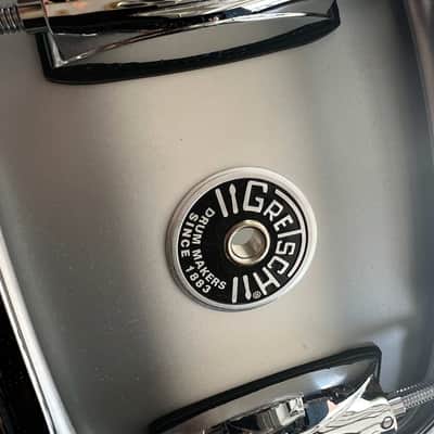 Gretsch 5.5" x 14" Brooklyn Snare Drum - Silver Mist Duco image 2