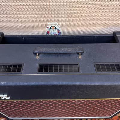 Vintage 1970s Vox AC30 2x12 Guitar Combo Amplifier EMPTY Unloaded Box image 6
