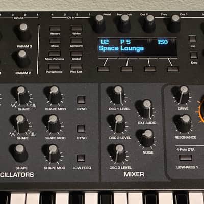 Sequential Pro 3 37-Key 3-Voice Monophonic / Paraphonic Synthesizer 2020 - Present - Black image 2