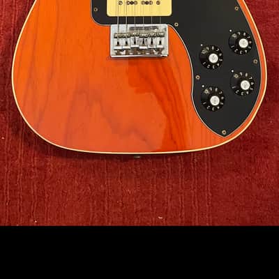 Fender FSR '72 Telecaster Custom P90 2012 - Sunset Orange Transparent image 8