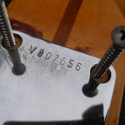 1982 Fender Fullerton USA 57RI Reissue Precision P Bass Neck Tuners Tree Plate Strap Button NICE! image 3