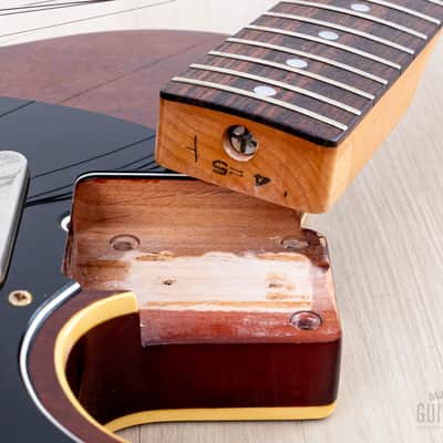 1984 Tokai Breezysound TTE60 TM T-Style Custom Vintage Guitar Tortoiseshell Mahogany w/ Tweed Case image 17