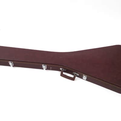1983 Ibanez Rocket Roll RR550 Flying V - Cherry Sunburst Flamed Maple - Original Case & Hang Tag image 19