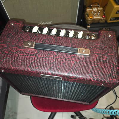 Fender Blues Jr IV Red Snakeskin Limited Edition Nice! image 2
