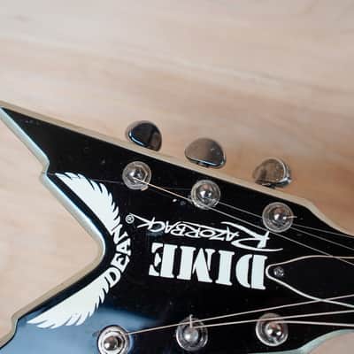Dean Dime Razorback V 255 2007 Black EMG Pickups FR w/ Bag image 24