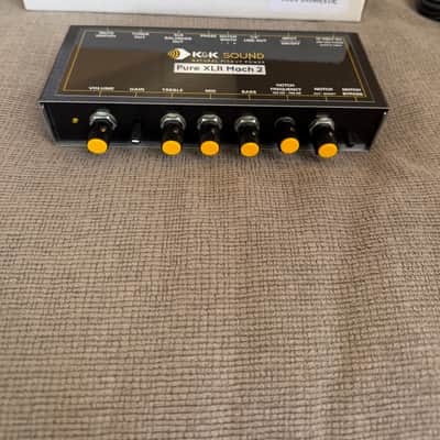 K&K Sound Pure XLR Mach 2 - Black image 1