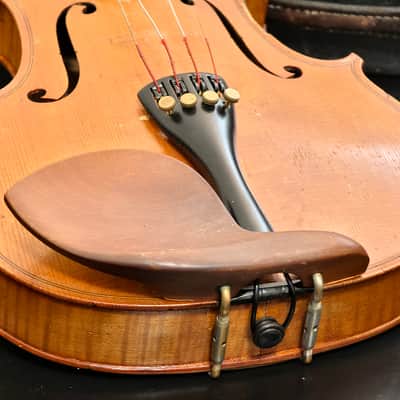 Antique violin. Bohuslav Lanter. Bohuslav Lantner 1910 - Natural Varnish image 6