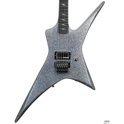 Kramer Lzzy Hale Voyager Electric Guitar (with Case), Holograph Sparkle, Open Box (Very Good) image 5