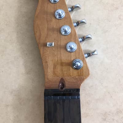 Lefty High End Warmoth Tele Neck Plekk’d USA MOP Inlays Loaded Ziricote Fretboard Roasted Maple Telecaster! image 2