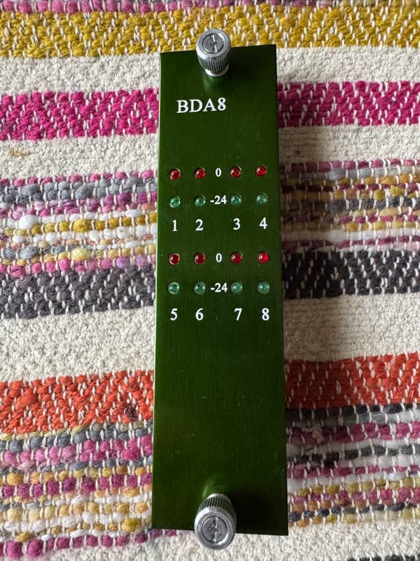 Burl BDA8 8-Channel Mothership D/A Converter Module 2010s - Green image 1