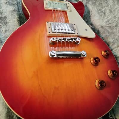 2009 Epiphone Les Paul Standard-TKL Hard Case 1990 - 2013 - Cherry Sunburst image 6