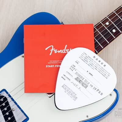 2024 Fender Hybrid II Telecaster SH Forest Blue w/ Humbucker, Japan MIJ image 16