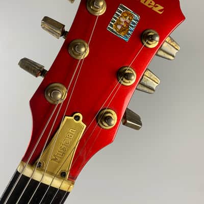 Ibanez Musician - Red @1978 Gold hardware with Roland synth, and Hardshell case.. Tremelo added , but Removable image 4