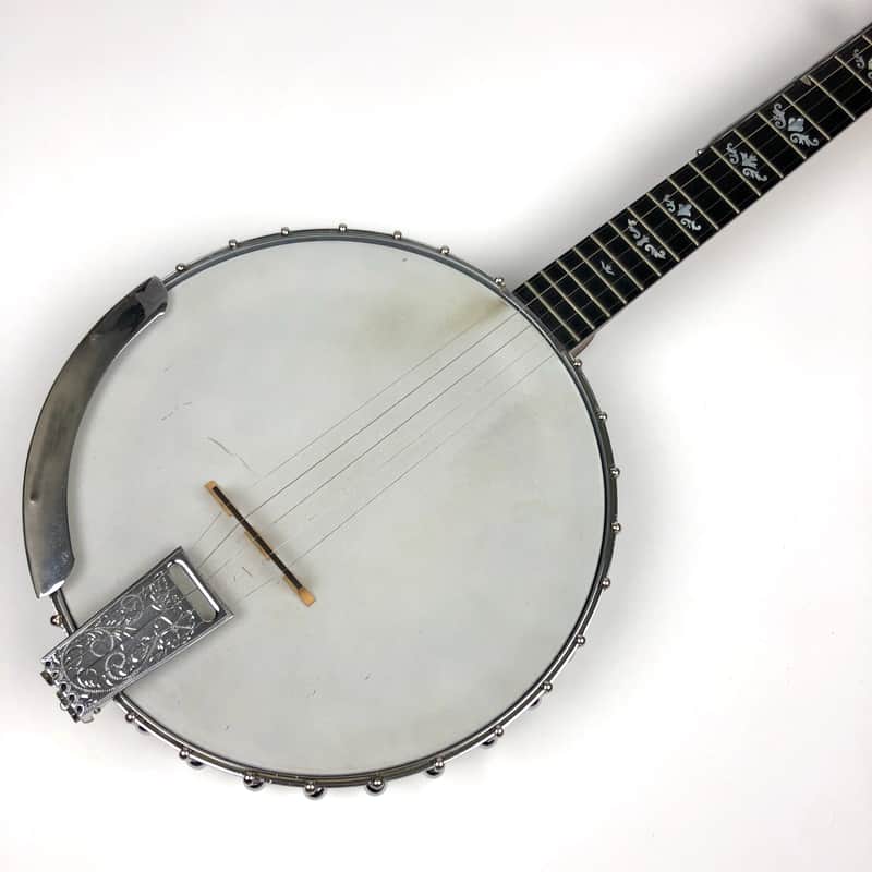 Ode Long Neck Banjo Model 43 Grade 4 60's w/ Hardshell Case image 1
