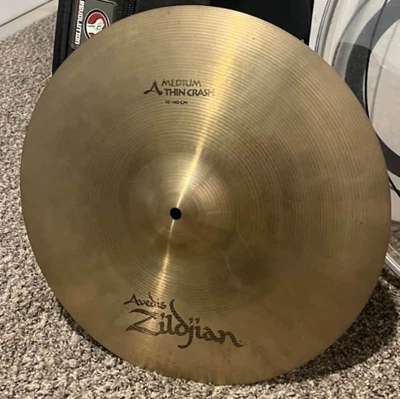 Zildjian 16" A Series Medium Thin Crash Cymbal 2013 - Present - Traditional image 1
