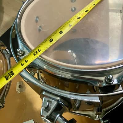 Ludwig USA Classic Vintage 1980's 6 PC Drum Set Kit 18 inch Floor Tom Natural Gloss image 4