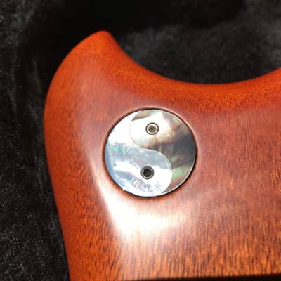 Alembic Custom Archive "Monty" Circa 2012 Natural Ebony/Mahogony image 7