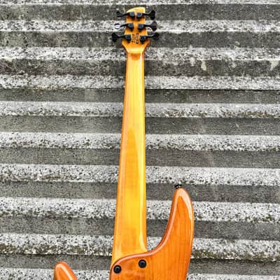 Ibanez GVB36-AM Gerald Veasley Signature Bass Amber image 3