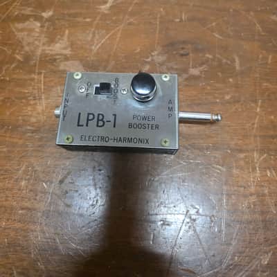 Electro Harmonix EHX LPB 1 Linear Power Booster Boost effect Pedal Box w Original Box 1970s image 2