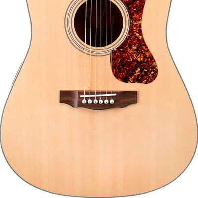 Guild D-240E Limited Flamed Mahogany Dreadnought Acoustic-Electric Guitar, Solid Spruce Top image 2