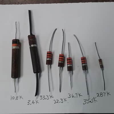 Vintage Carbon Composition Resistors image 2