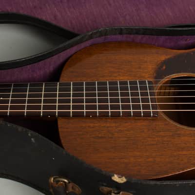 C. F. Martin  0-17 Flat Top Acoustic Guitar (1931), ser. #47766, black tolex hard shell case. image 14