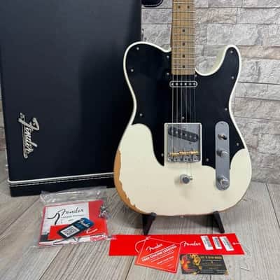 Fender John Osborne Telecaster, Maple Fingerboard, Olympic White, B String Bender #0140372705 image 7