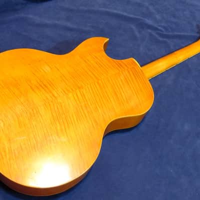 c. 1964 Kawai EP-150 Vintage 3-pickup Archtop Jazz Rockabilly Guitar Made in Japan - Great Guitar! image 10
