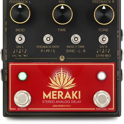 Walrus Audio Meraki Analog Stereo Delay Pedal image 1