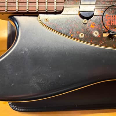2010 Fender Japan MG69 Mustang Stop Tail – Matte Black w/ Matching Headstock | Rare | MIJ | Tweed Case image 14