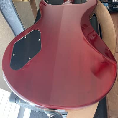b3 SL Deluxe Gene Baker 2023 - Dark Burst Stainless 6105 Frets Figured Maple Top Lightweight image 3