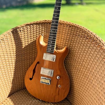 Gravity Guitar Semi Hollow Double cut Cherry Top USA custom HH 2026 - Nitro image 1