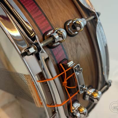 Pearl MUSIC CITY CUSTOM USA Solid Walnuts Snare Drum 14×5 #1013 image 7