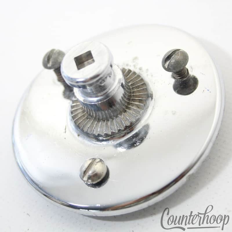 *Premier 60s Tom Drum Mount Ratchet Chrome Elite UK Circle Plate 3-Hole Vintage* image 1