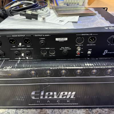 Avid Eleven Rack Guitar Multi-Effects Processor and Pro Tools Interface 2010 - 2017 - Orange image 5