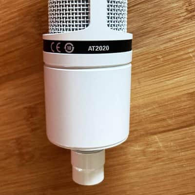 Audio-Technica AT2020 Limited Edition White – Cardioid Condenser Microphone – Mint Condition image 6