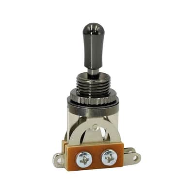Hosco 3 Way Guitar Toggle Switch (Cosmo Black)