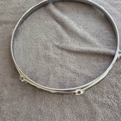 Yamaha 1.5 triple flanged hoops chrome 8, 10, 12 16 2025 - chrome image 1
