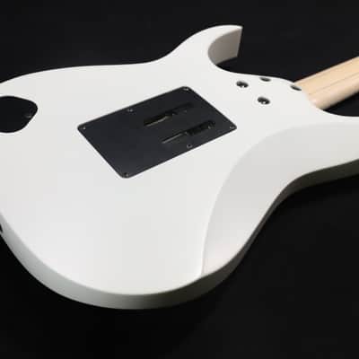 Ibanez Prestige RG653DX Electric Guitar - White Flat 250 image 5