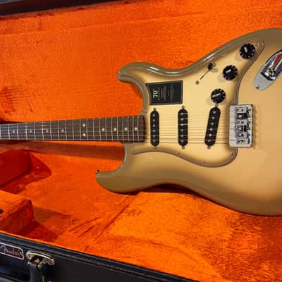 Fender 70th Anniversary Vintera II Stratocaster Electric Guitar Antigua w/ OHSC (616) image 15