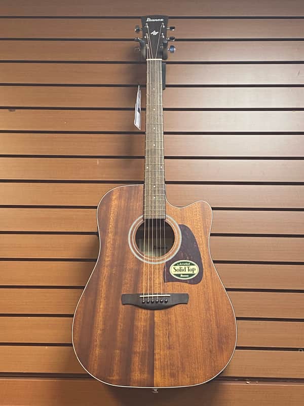 Ibanez AW54CE-OPN Artwood Okoume Acoustic/Electric - Natural image 1