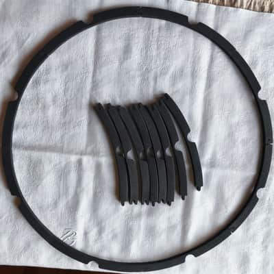 2 brand new sets of 15" speaker foam rubber gaskets for speaker with 8 mounting holes image 4