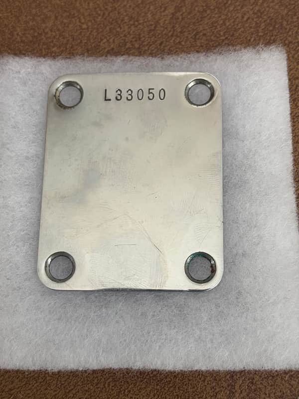1964 fender neck plate vintage strat telecaster jaguar image 1