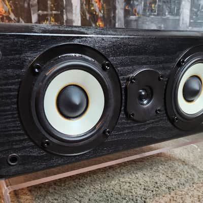 Onkyo Onkyo SKC-520C 2-way bass-reflex center channel home theater speaker 90s - Black image 3