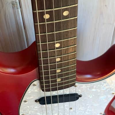 Fender Musicmaster II with Rosewood Fretboard 1964 - 1969 - Dakota Red image 7